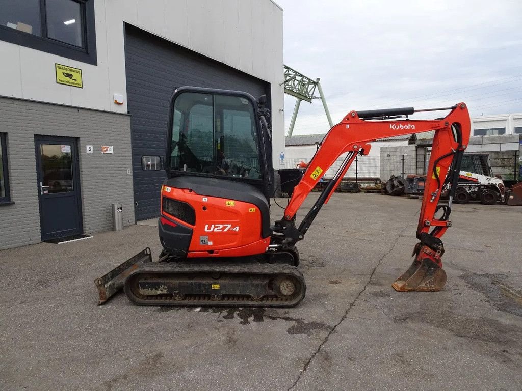 Minibagger typu Kubota U27-4, Gebrauchtmaschine v Zutphen (Obrázek 7)
