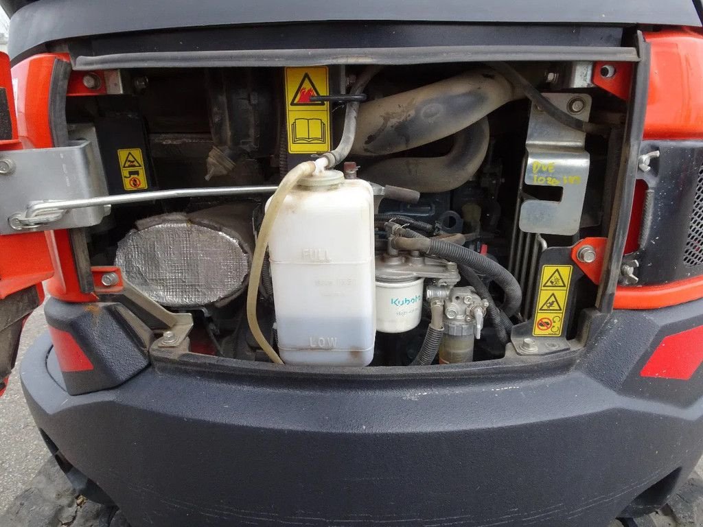 Minibagger typu Kubota U27-4, Gebrauchtmaschine v Zutphen (Obrázek 9)