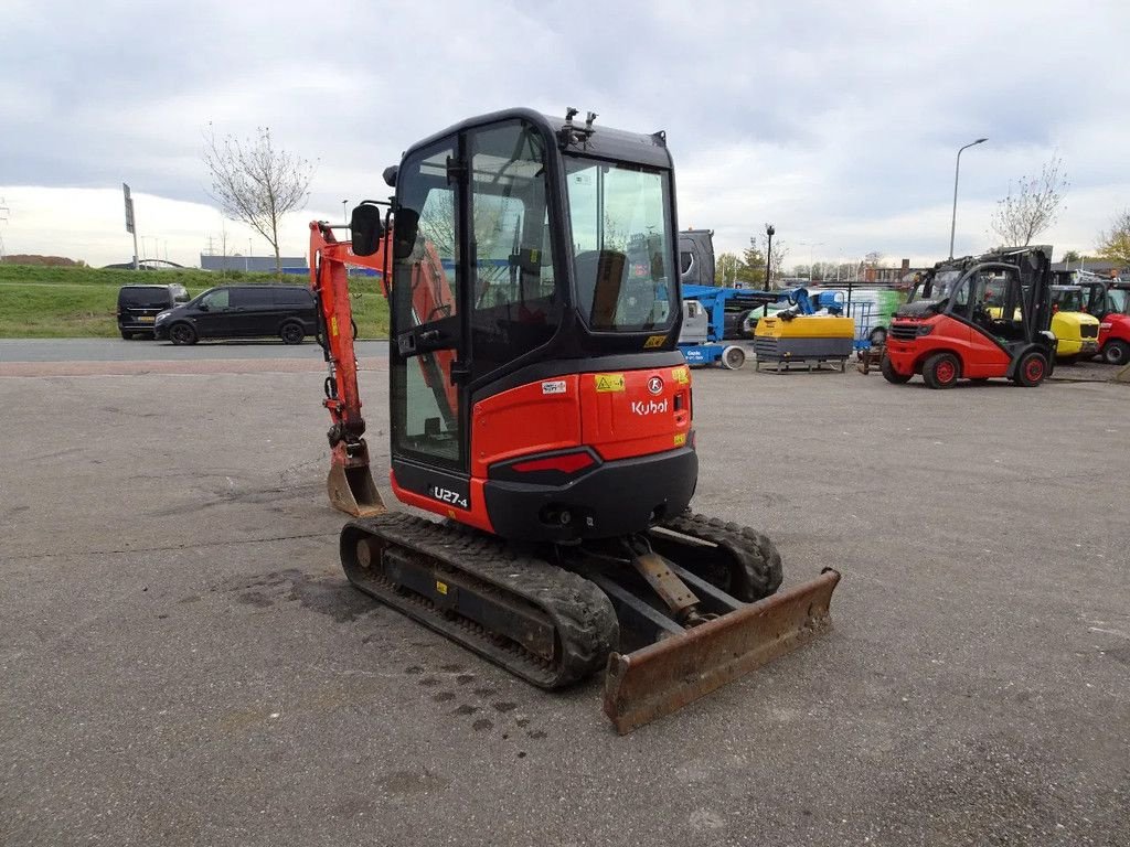 Minibagger typu Kubota U27-4, Gebrauchtmaschine v Zutphen (Obrázek 3)