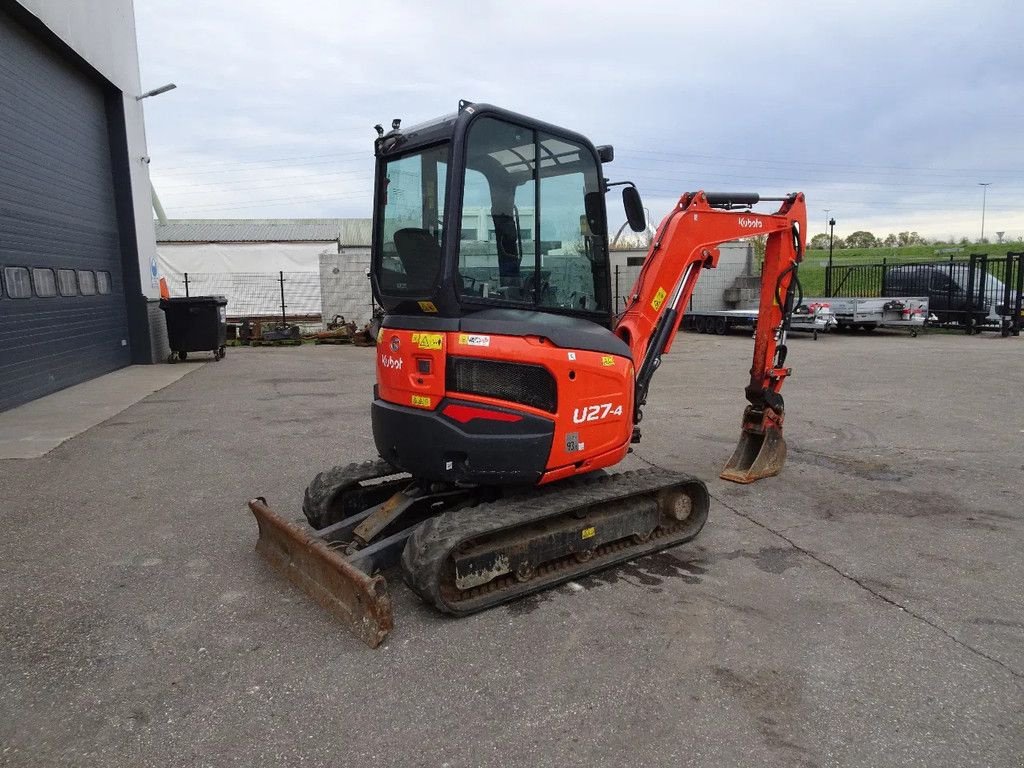 Minibagger typu Kubota U27-4, Gebrauchtmaschine v Zutphen (Obrázek 4)