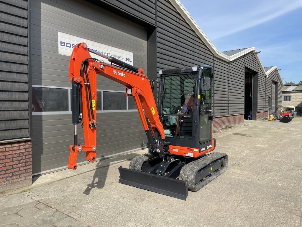 Minibagger des Typs Kubota U27 hi-spec minigraver NIEUW &euro;580 LEASE, Neumaschine in Neer (Bild 7)