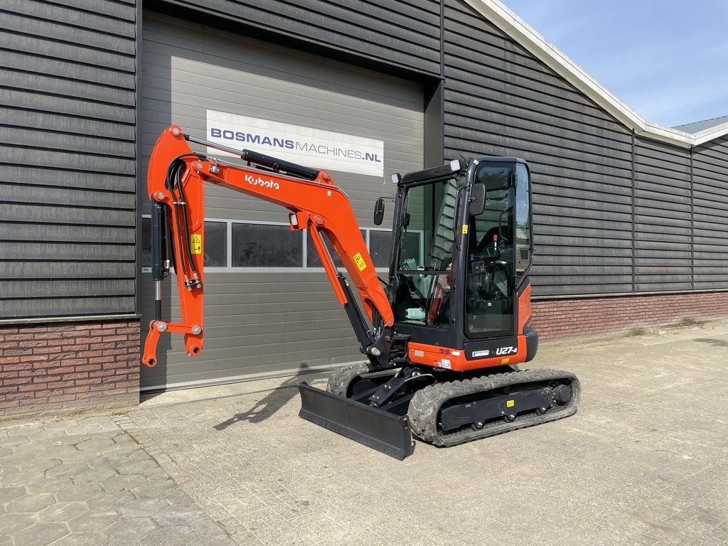Minibagger des Typs Kubota U27 hi-spec minigraver NIEUW &euro;580 LEASE, Neumaschine in Neer (Bild 5)