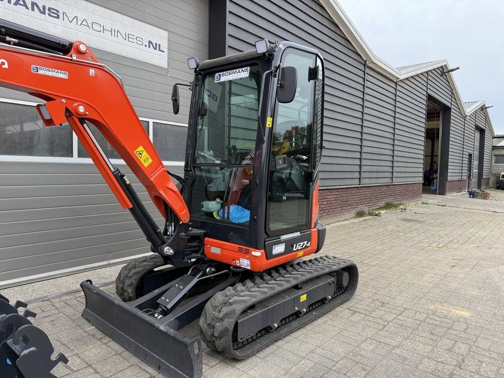 Minibagger des Typs Kubota U27 hi-spec minigraver NIEUW &euro;615 LEASE, Neumaschine in Neer (Bild 8)