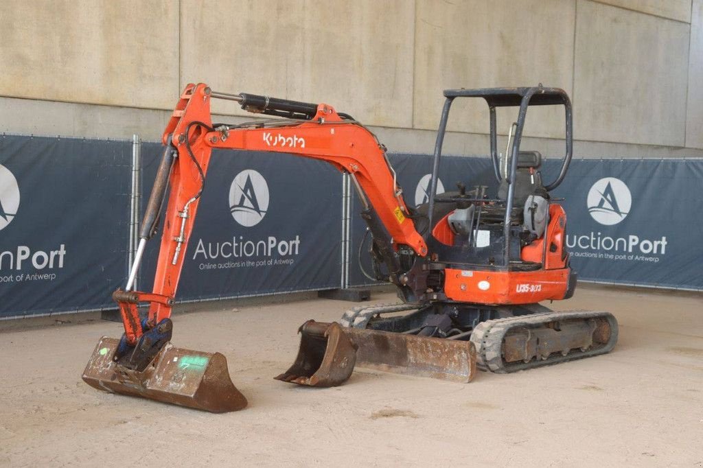 Minibagger typu Kubota U35-3a3, Gebrauchtmaschine v Antwerpen (Obrázek 10)