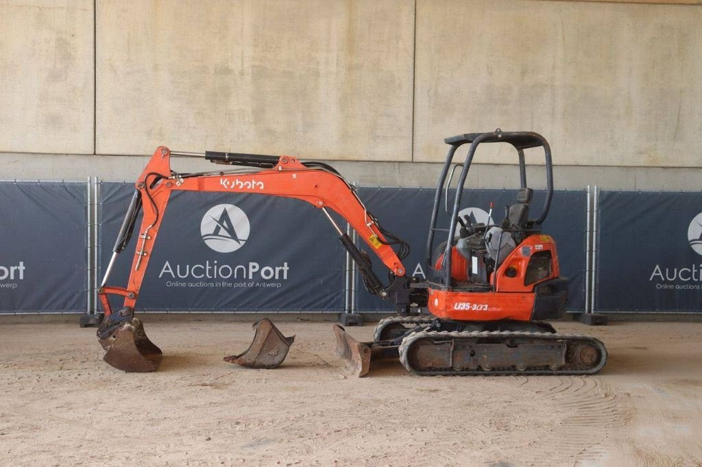 Minibagger typu Kubota U35-3a3, Gebrauchtmaschine v Antwerpen (Obrázek 1)