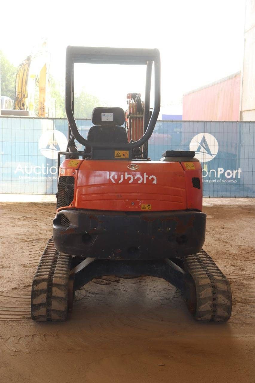 Minibagger del tipo Kubota U35-3a3, Gebrauchtmaschine In Antwerpen (Immagine 5)