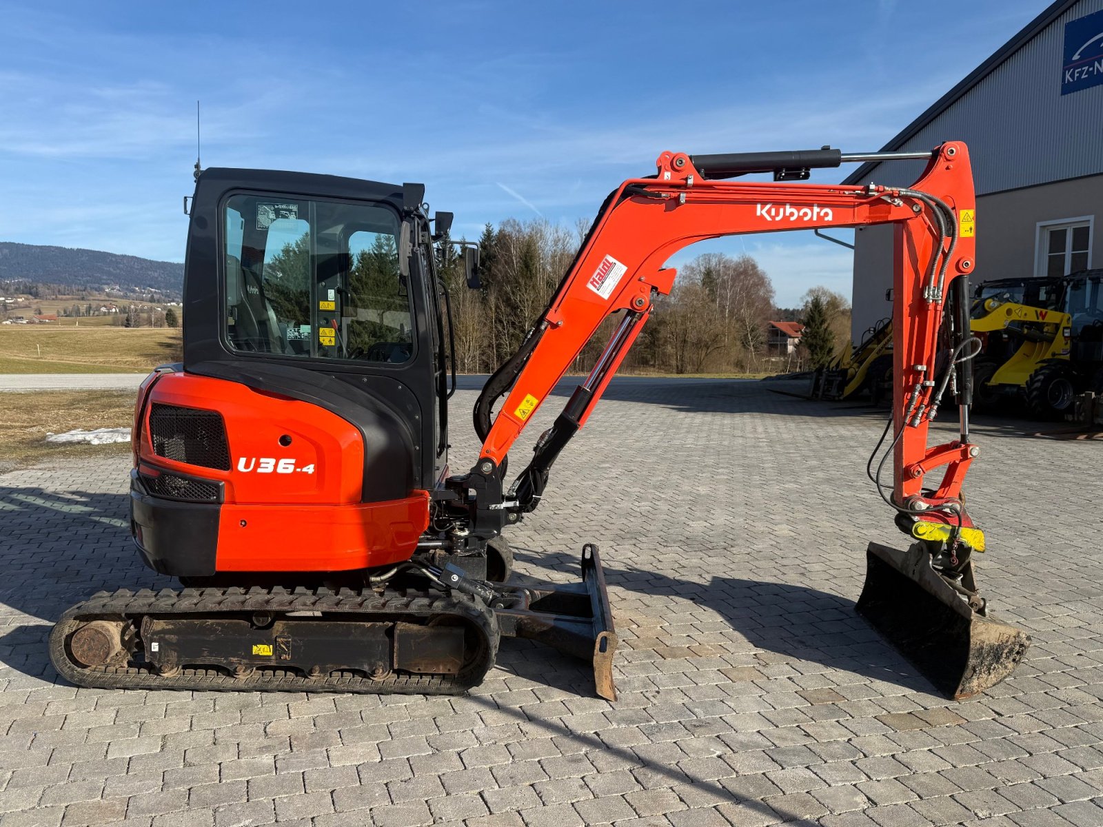 Minibagger του τύπου Kubota U36-4, Gebrauchtmaschine σε Neureichenau (Φωτογραφία 4)