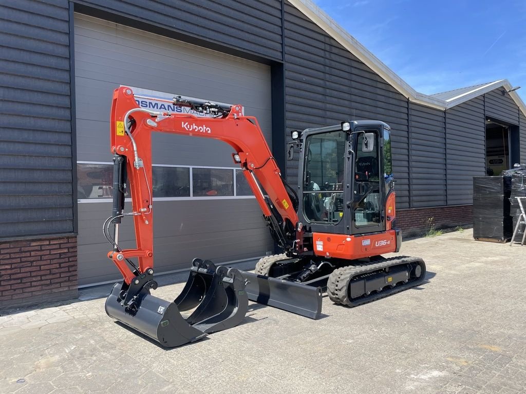Minibagger Türe ait Kubota U36 minigraver NIEUW &euro;655 LEASE, Neumaschine içinde Neer (resim 4)