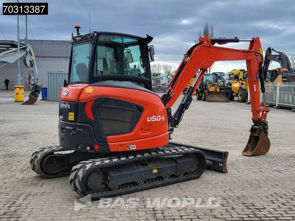 Minibagger of the type Kubota U50-5 3 Buckets, Gebrauchtmaschine in Veghel (Picture 8)