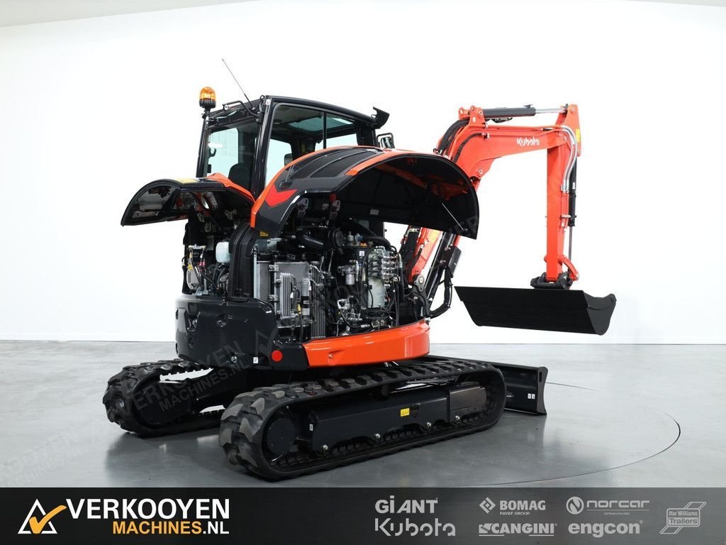 Minibagger des Typs Kubota U50-5, Neumaschine in Vessem (Bild 5)