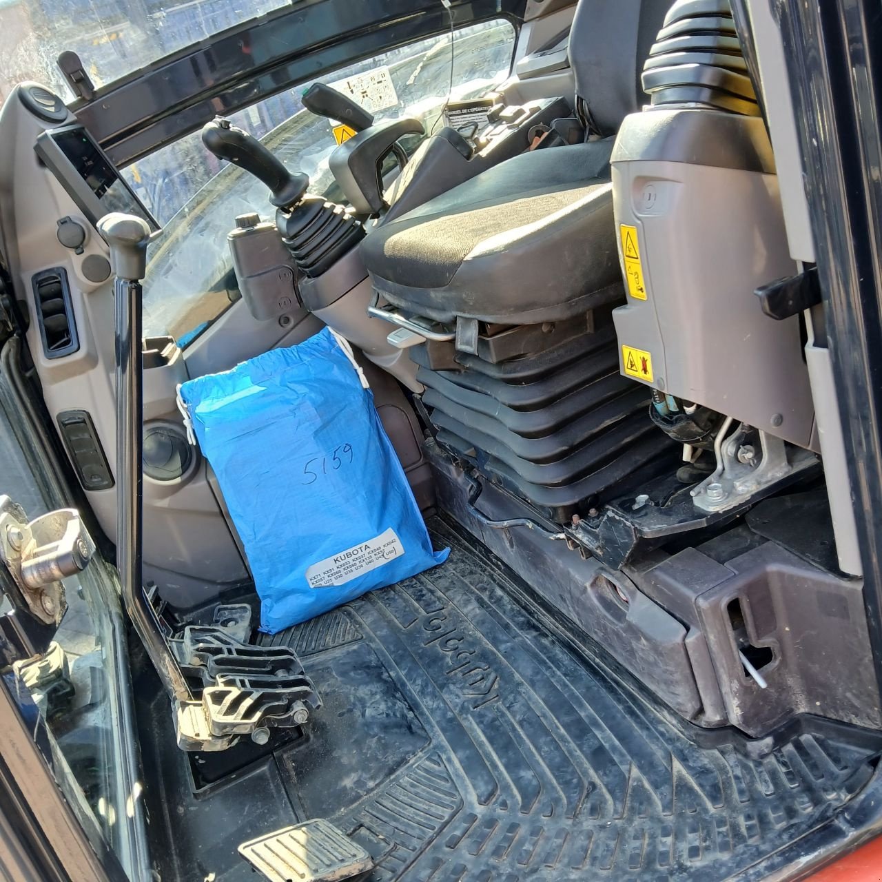 Minibagger typu Kubota U50-5., Gebrauchtmaschine v Alblasserdam (Obrázek 6)