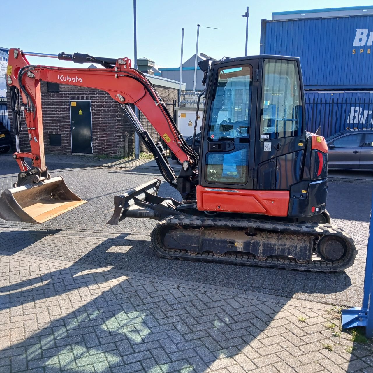 Minibagger typu Kubota U50-5., Gebrauchtmaschine v Alblasserdam (Obrázek 2)