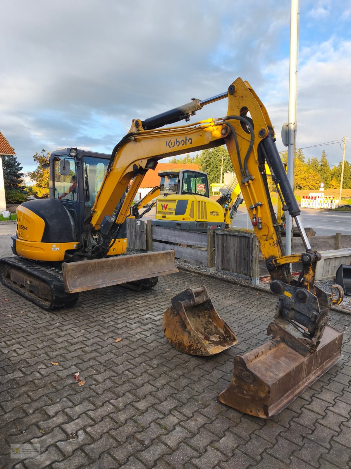 Minibagger типа Kubota U55-4 Powertilt top!, Gebrauchtmaschine в Vilsheim (Фотография 2)