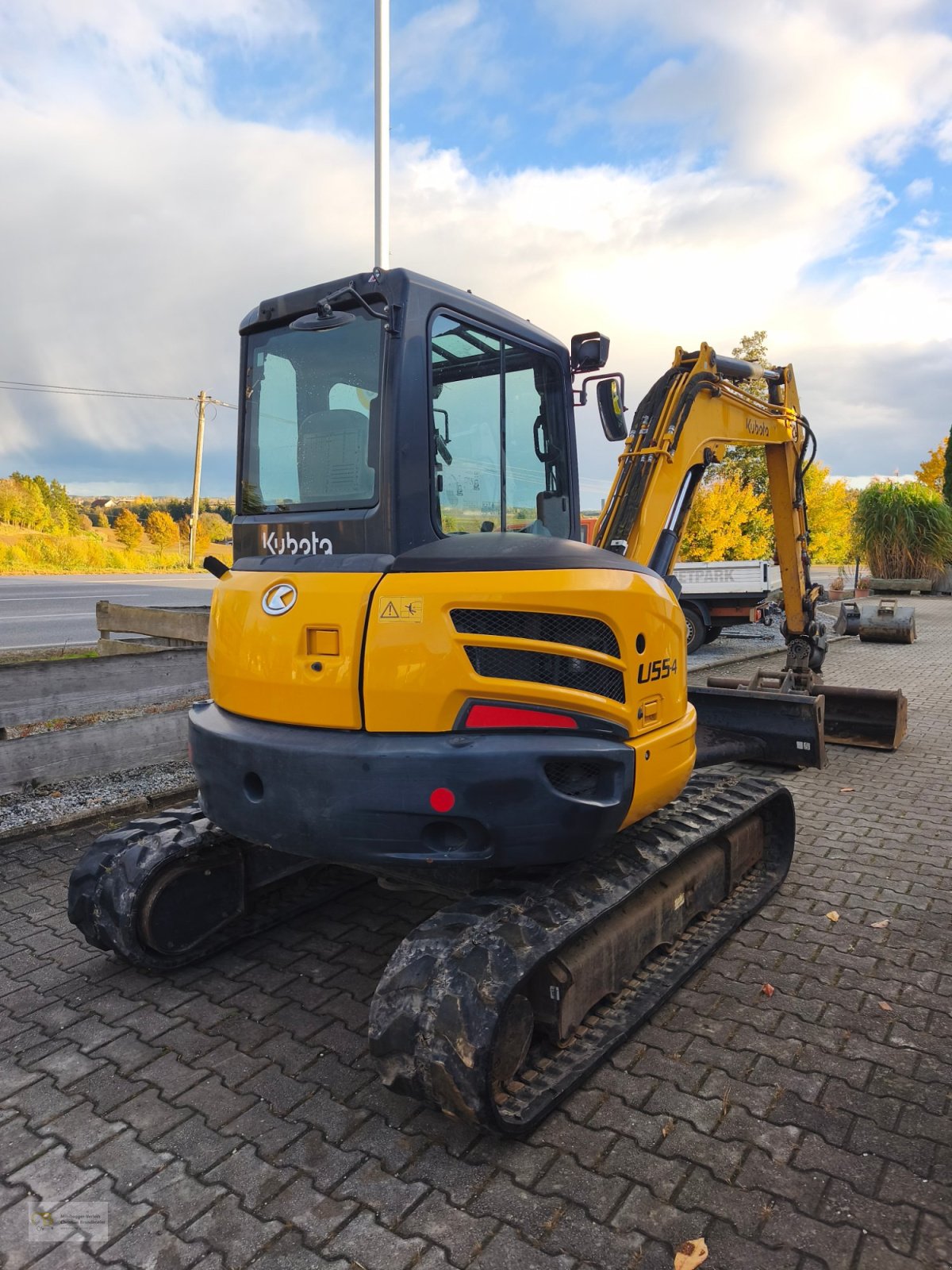Minibagger типа Kubota U55-4 Powertilt top!, Gebrauchtmaschine в Vilsheim (Фотография 3)