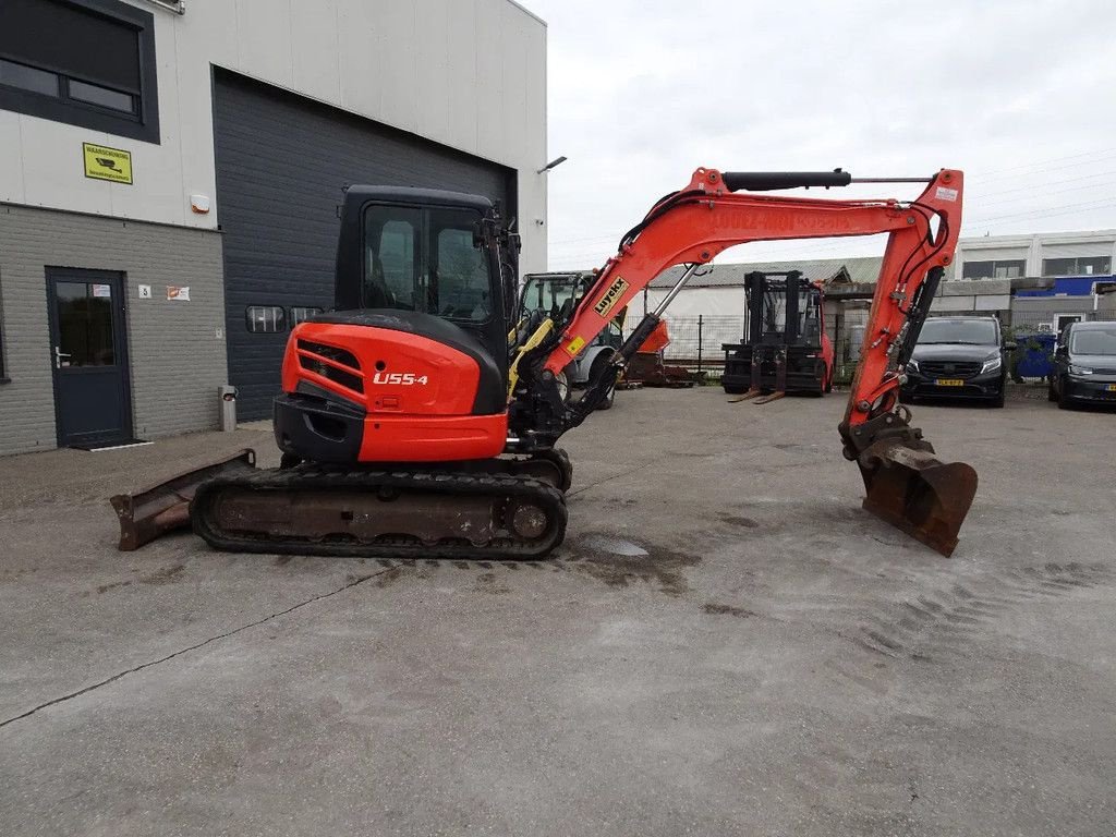 Minibagger des Typs Kubota U55-4, Gebrauchtmaschine in Zutphen (Bild 7)