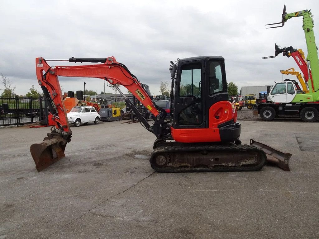 Minibagger des Typs Kubota U55-4, Gebrauchtmaschine in Zutphen (Bild 5)
