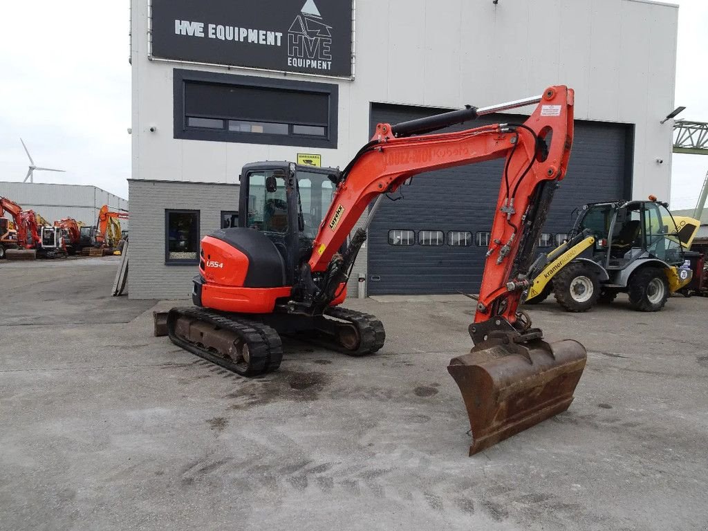 Minibagger des Typs Kubota U55-4, Gebrauchtmaschine in Zutphen (Bild 2)