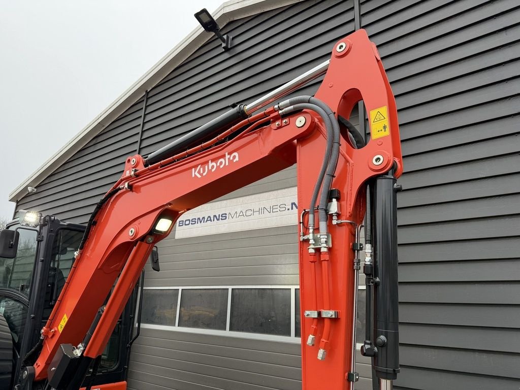 Minibagger typu Kubota U56-5 minigraver NIEUW incl CW10 + 3 bakken, Neumaschine v Neer (Obrázek 5)