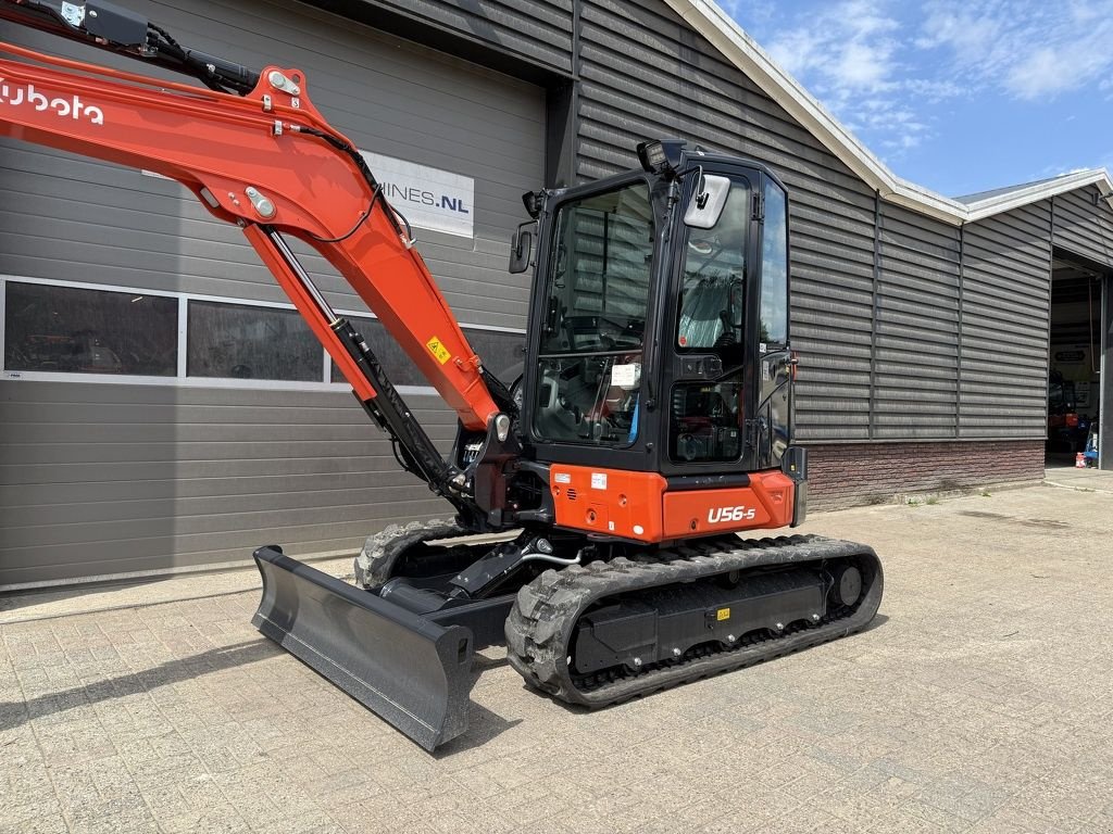 Minibagger des Typs Kubota U56-5 minigraver NIEUW, Neumaschine in Neer (Bild 5)