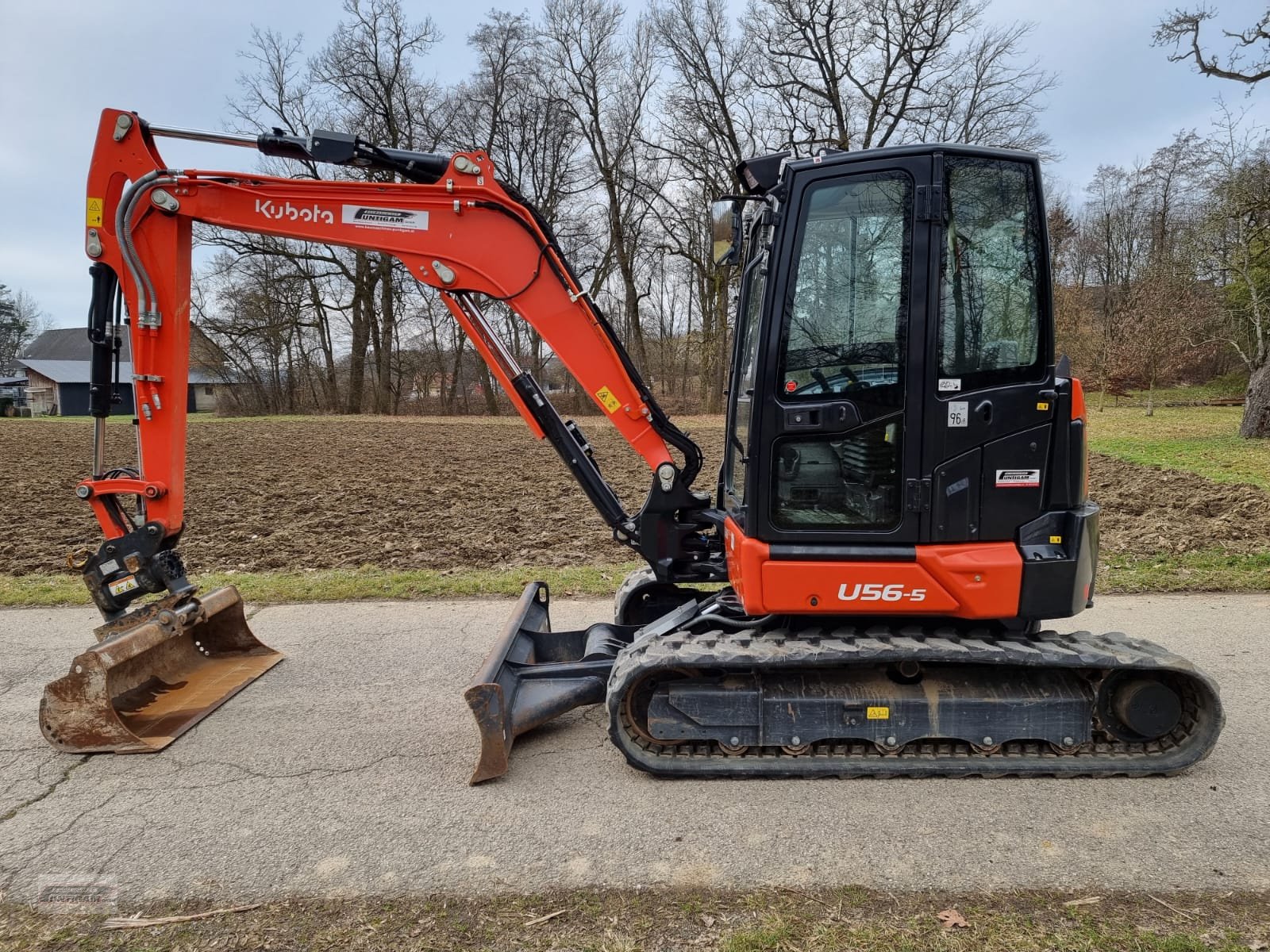 Minibagger des Typs Kubota U56-5, Gebrauchtmaschine in Deutsch - Goritz (Bild 1)