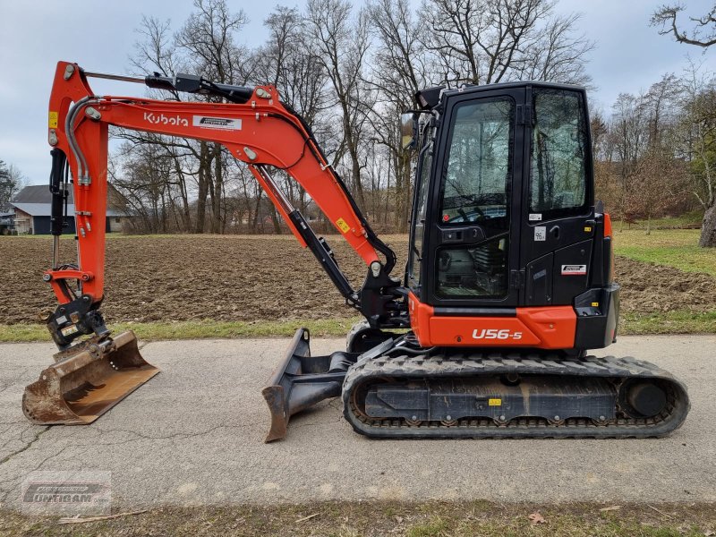 Minibagger типа Kubota U56-5, Gebrauchtmaschine в Deutsch - Goritz (Фотография 1)