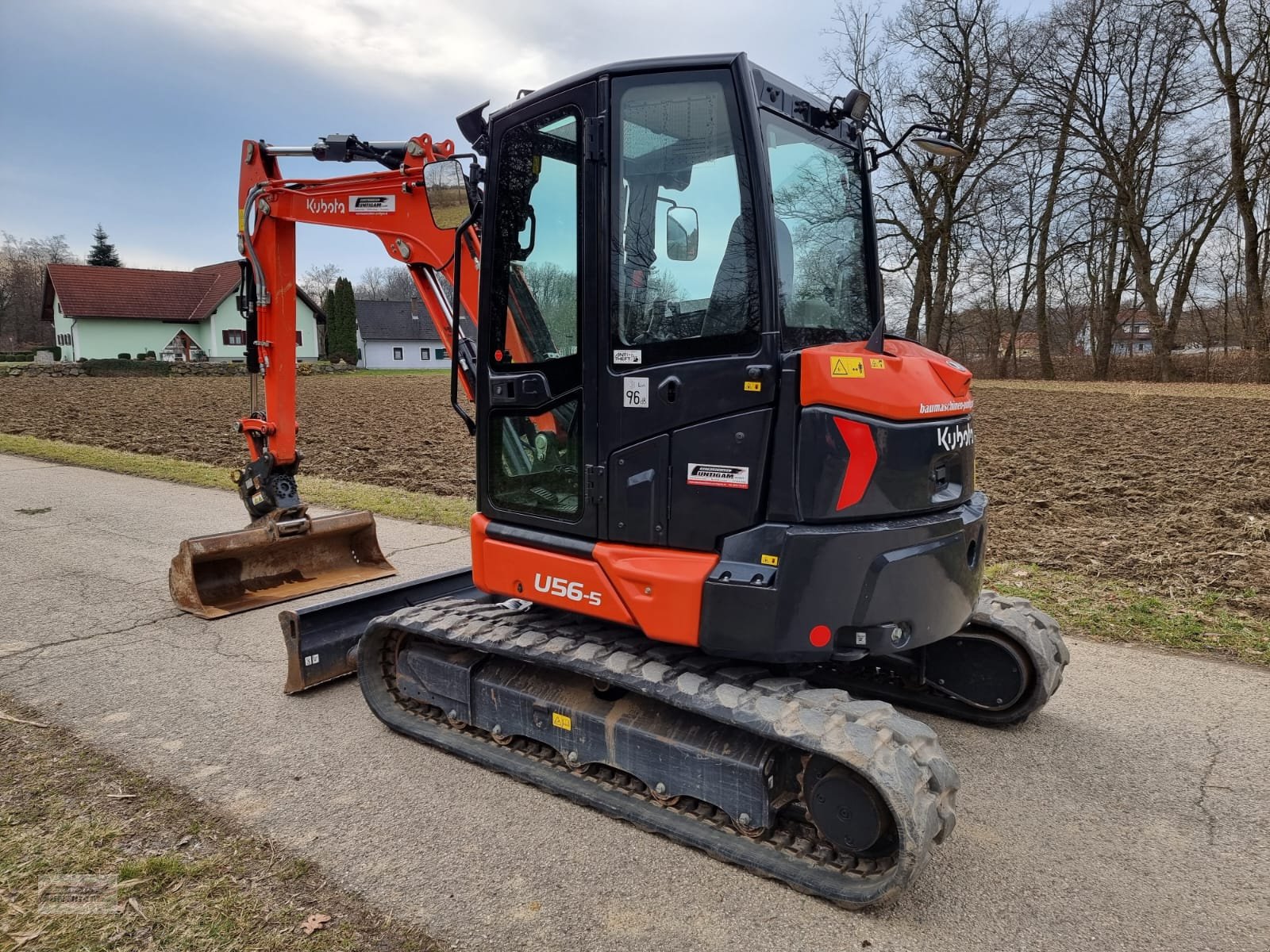Minibagger des Typs Kubota U56-5, Gebrauchtmaschine in Deutsch - Goritz (Bild 7)