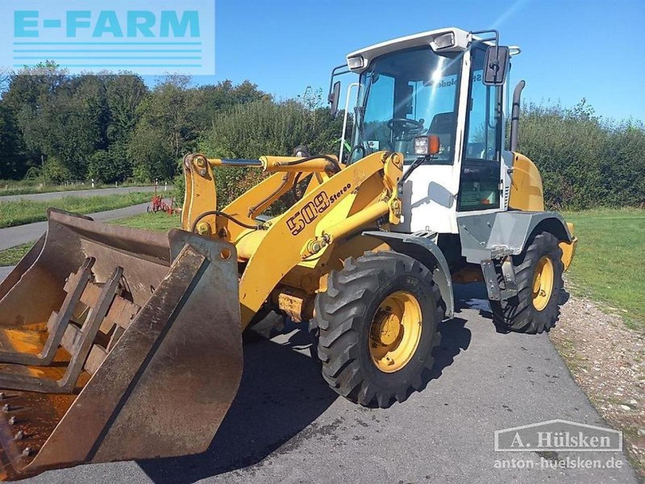 Minibagger tip Liebherr 509 stereo inkl. schaufel und palettengabel, Gebrauchtmaschine in ROSENDAHL (Poză 11)
