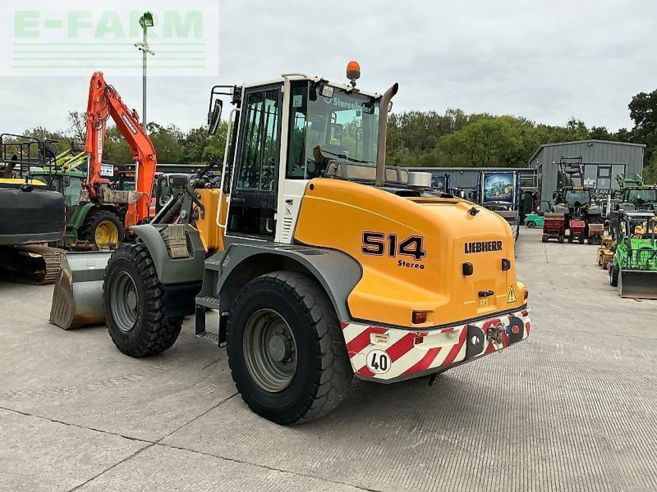 Minibagger Türe ait Liebherr 514 stereo wheeled loading shovel (st23960), Gebrauchtmaschine içinde SHAFTESBURY (resim 5)