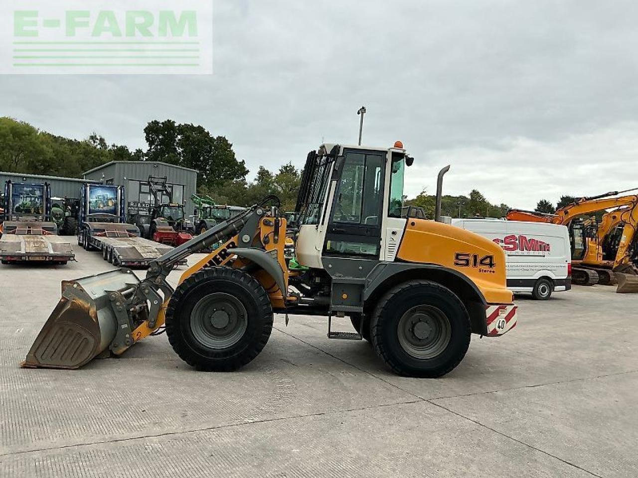 Minibagger Türe ait Liebherr 514 stereo wheeled loading shovel (st23960), Gebrauchtmaschine içinde SHAFTESBURY (resim 7)