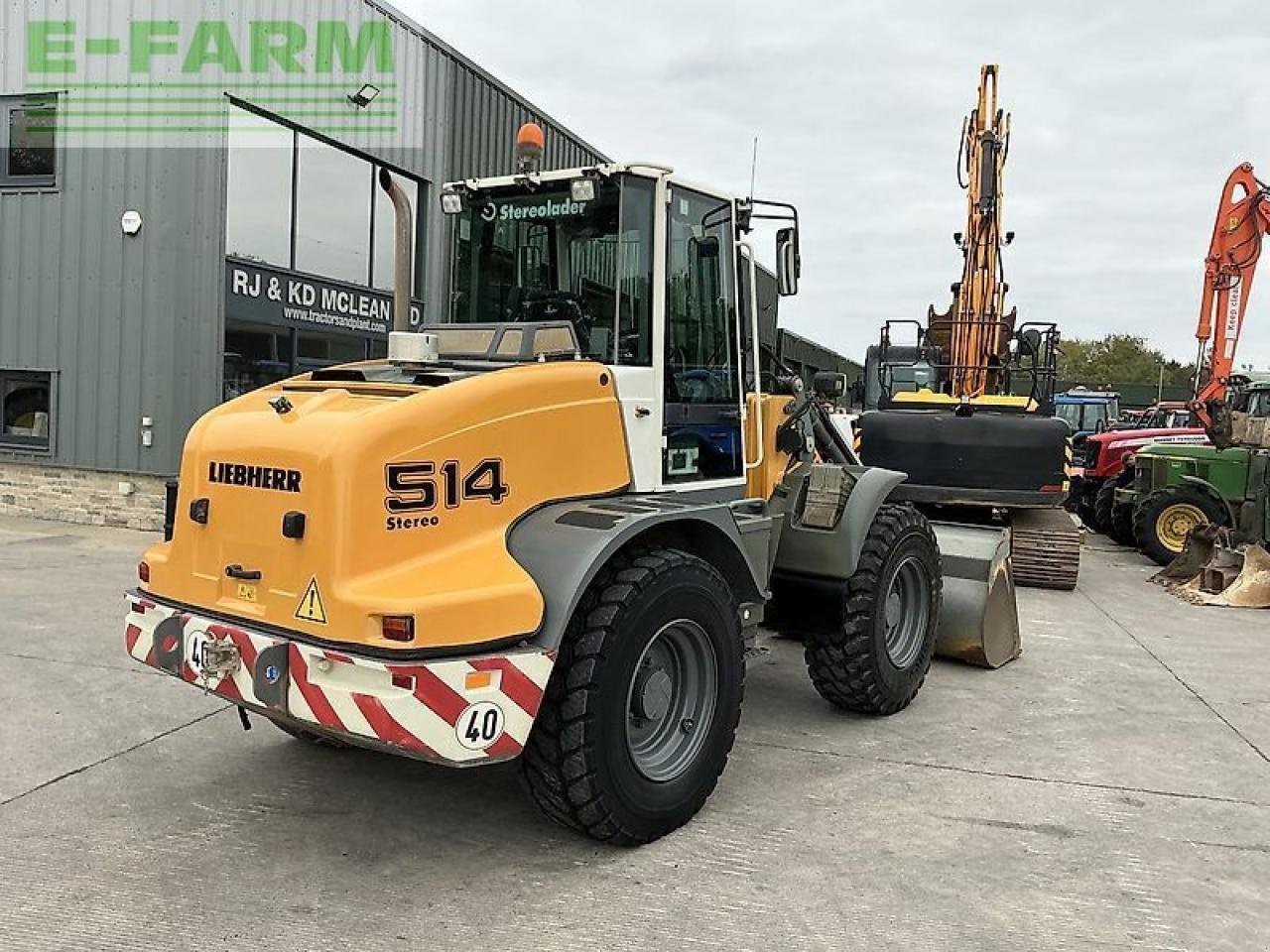 Minibagger a típus Liebherr 514 stereo wheeled loading shovel (st23960), Gebrauchtmaschine ekkor: SHAFTESBURY (Kép 3)