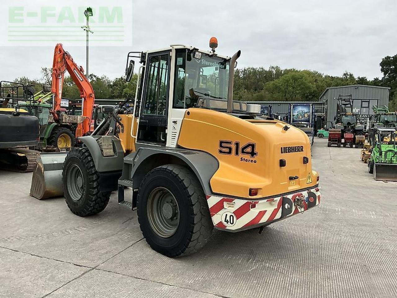 Minibagger a típus Liebherr 514 stereo wheeled loading shovel (st23960), Gebrauchtmaschine ekkor: SHAFTESBURY (Kép 5)