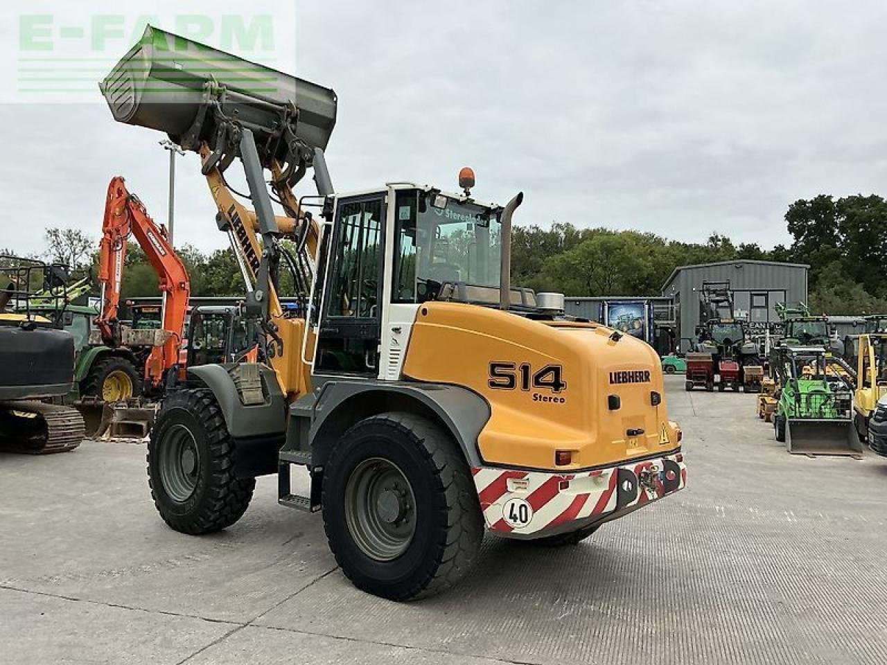 Minibagger of the type Liebherr 514 stereo wheeled loading shovel (st23960), Gebrauchtmaschine in SHAFTESBURY (Picture 16)