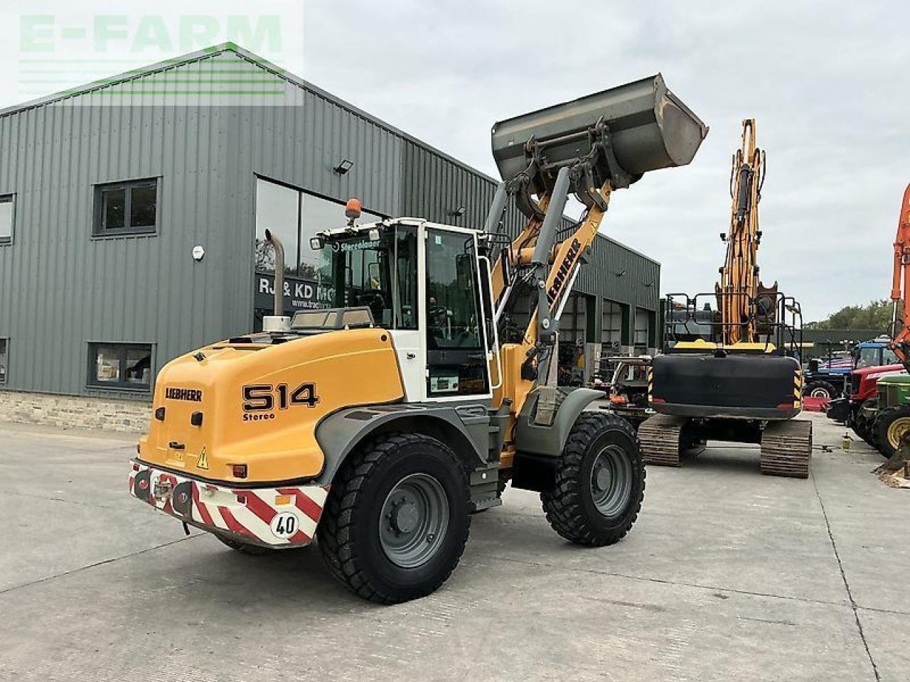 Minibagger of the type Liebherr 514 stereo wheeled loading shovel (st23960), Gebrauchtmaschine in SHAFTESBURY (Picture 17)