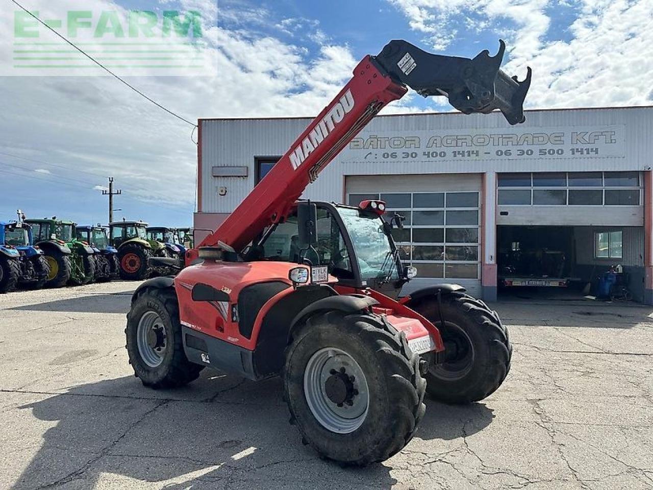 Minibagger του τύπου Manitou mlt 735-120, Gebrauchtmaschine σε SZEGED (Φωτογραφία 1)