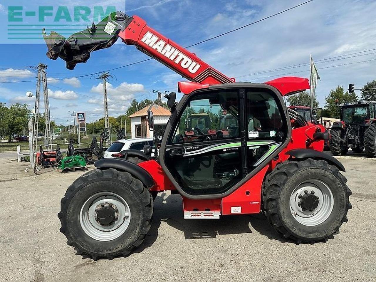 Minibagger του τύπου Manitou mlt 735-120, Gebrauchtmaschine σε SZEGED (Φωτογραφία 7)