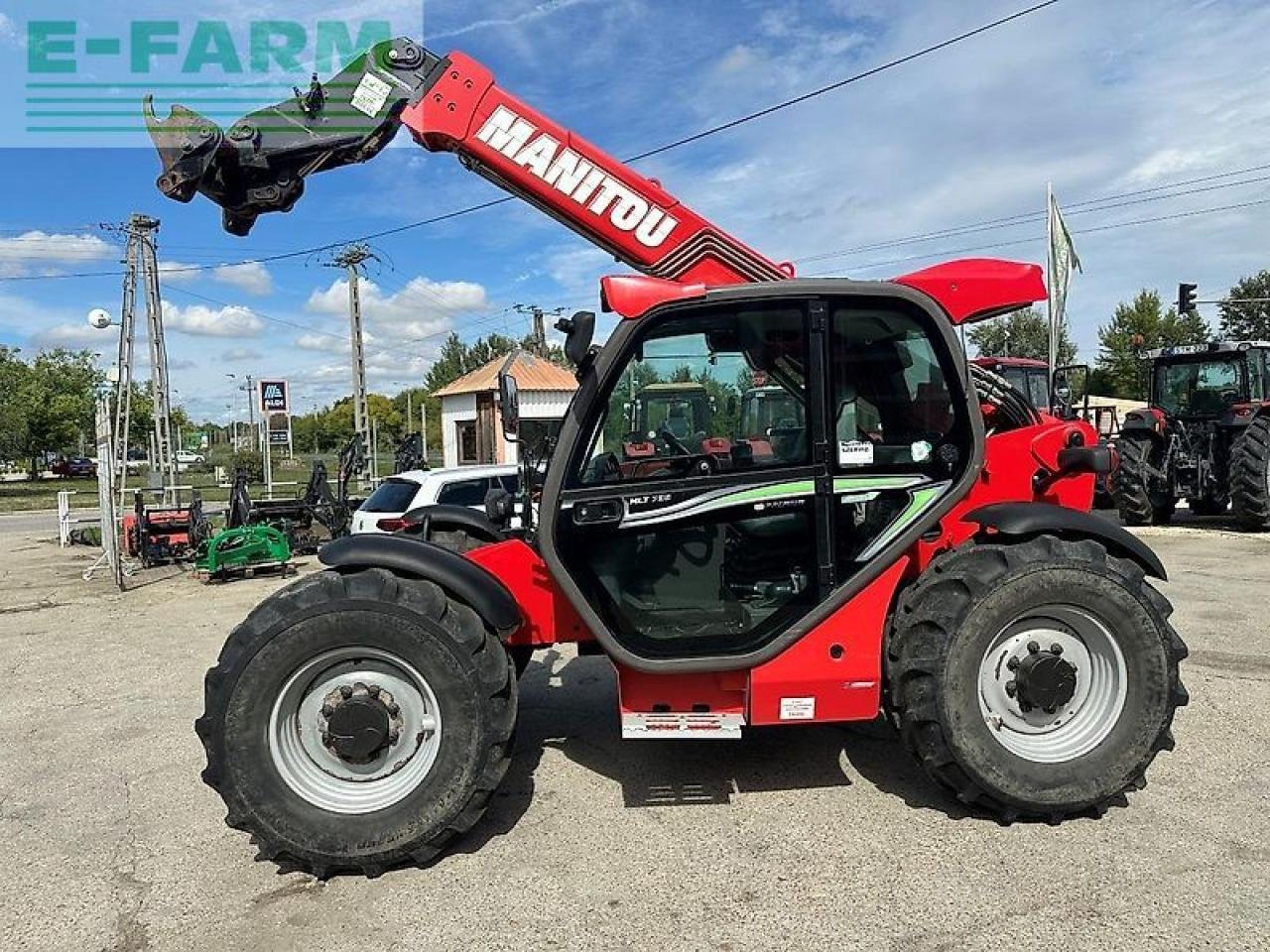 Minibagger tip Manitou mlt 735-120, Gebrauchtmaschine in SZEGED (Poză 7)