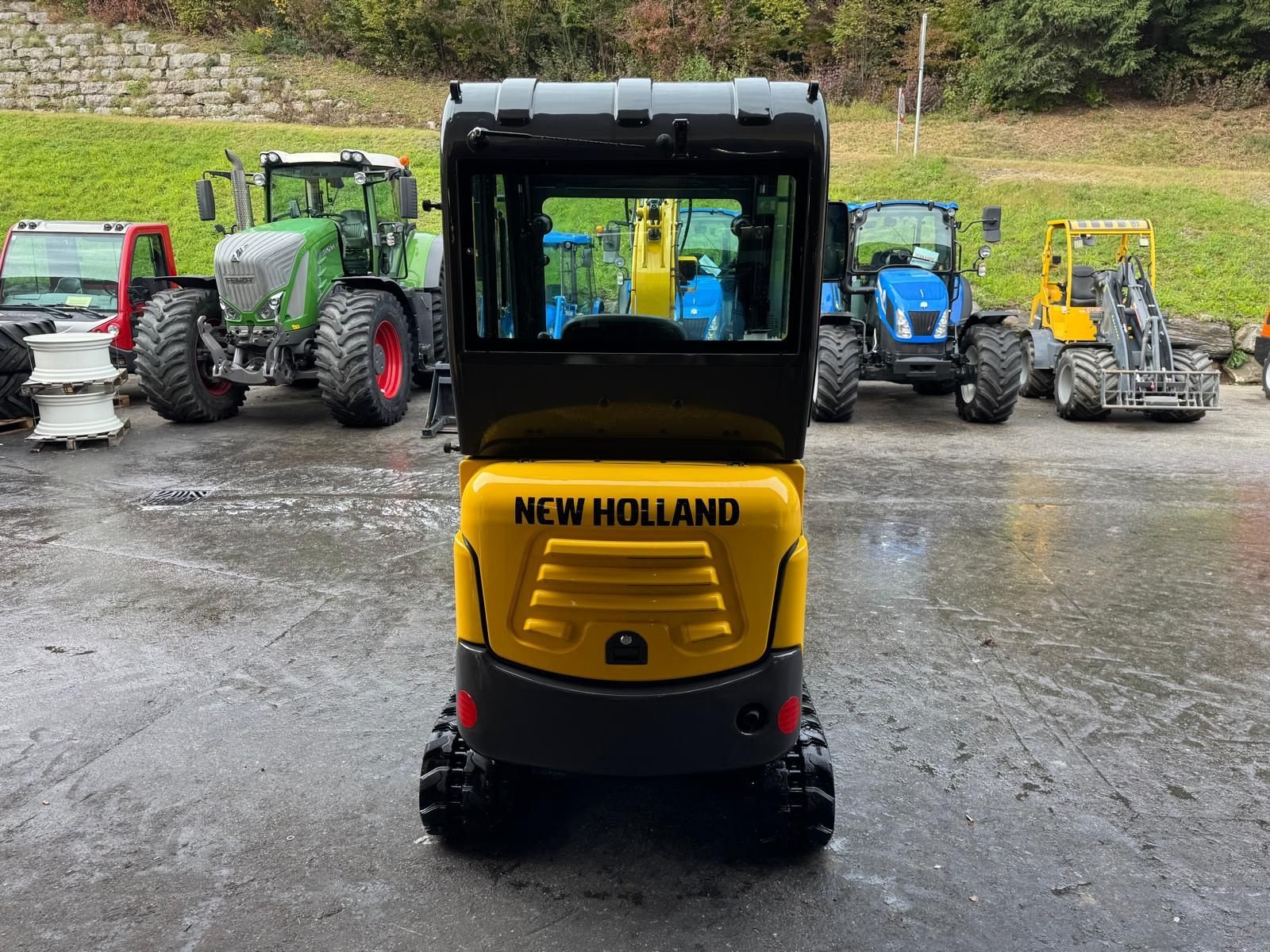 Minibagger Türe ait New Holland E 19C Minibagger, Neumaschine içinde Burgkirchen (resim 3)