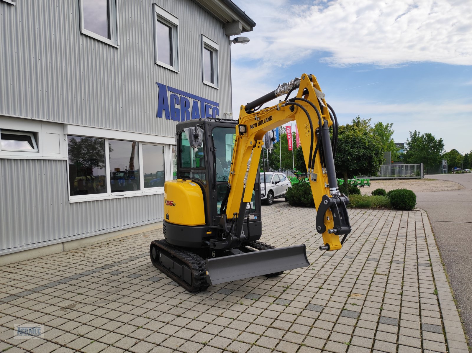 Minibagger a típus New Holland E 26 C, Neumaschine ekkor: Salching bei Straubing (Kép 4)