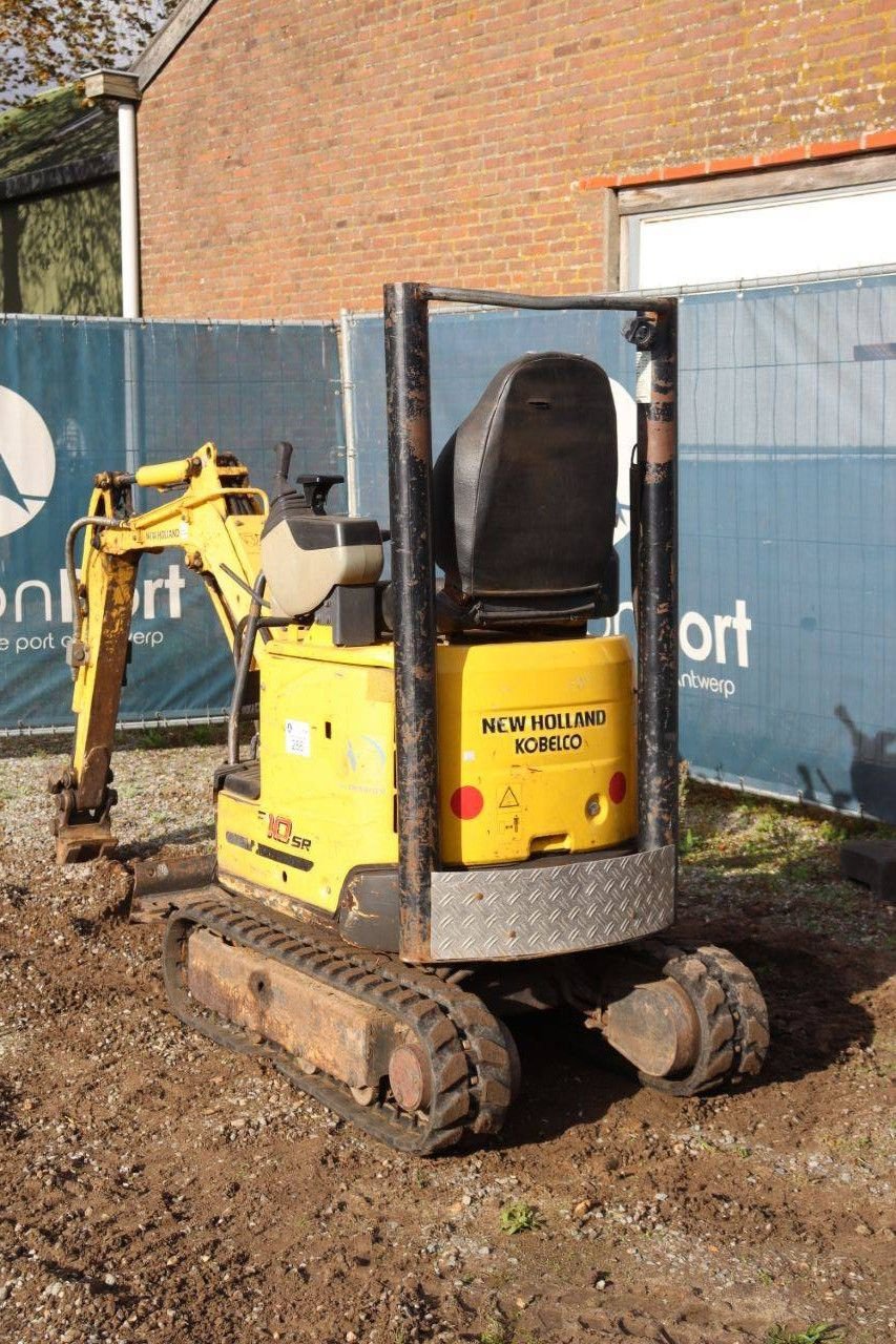 Minibagger типа New Holland E10SR, Gebrauchtmaschine в Antwerpen (Фотография 4)