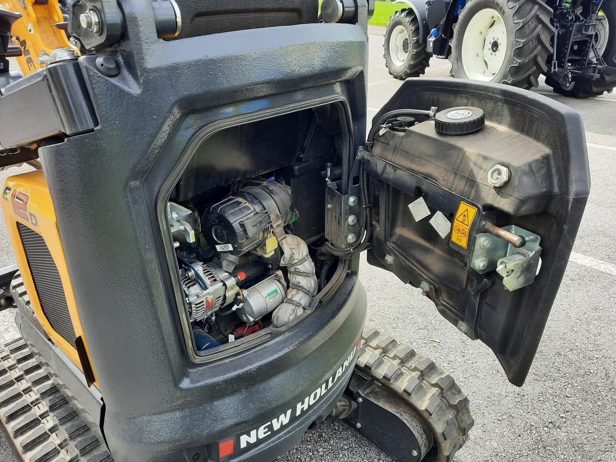 Minibagger des Typs New Holland E12D, Neumaschine in Burgkirchen (Bild 5)