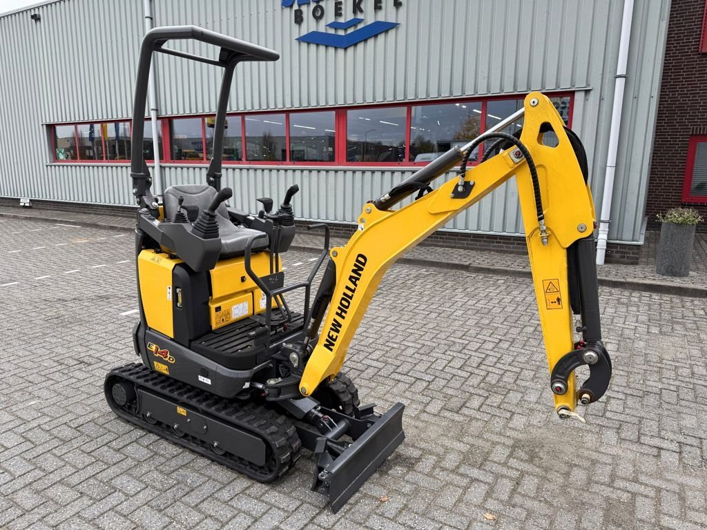 Minibagger типа New Holland E14D Minigraver Nieuw (Overjarig), Neumaschine в BOEKEL (Фотография 4)