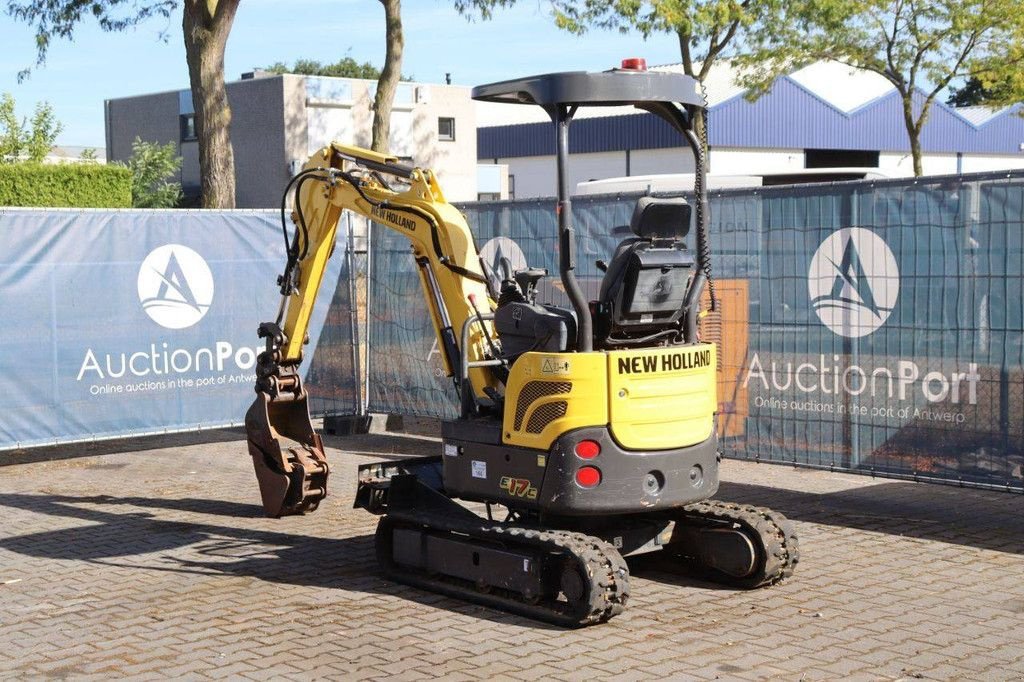 Minibagger типа New Holland E17C, Gebrauchtmaschine в Antwerpen (Фотография 4)