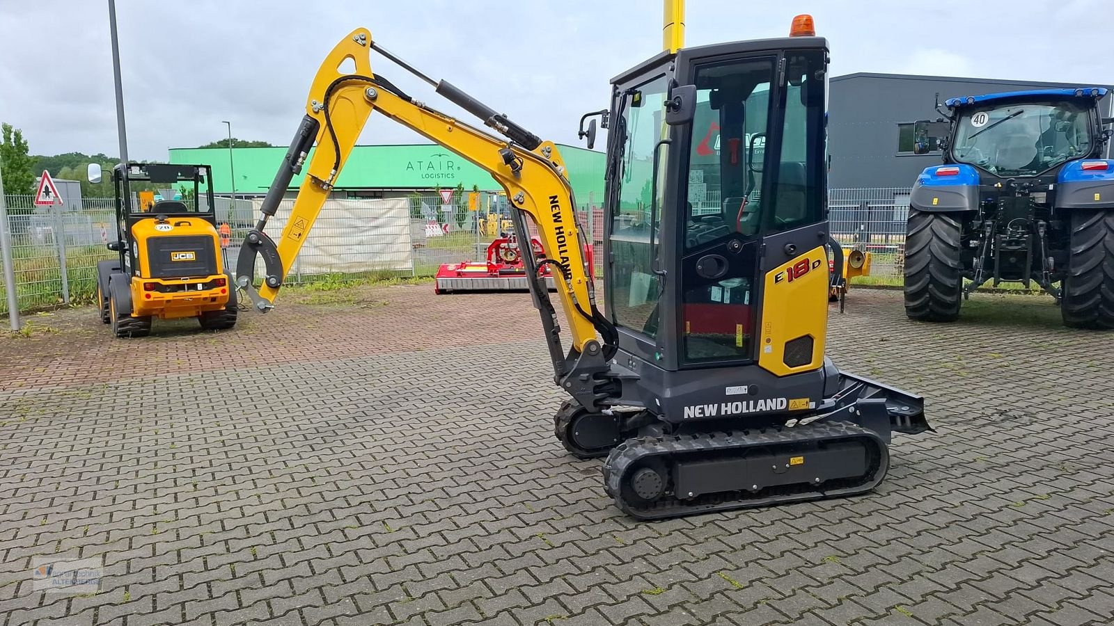 Minibagger του τύπου New Holland E18 D // Eurocomach, Neumaschine σε Altenberge (Φωτογραφία 7)