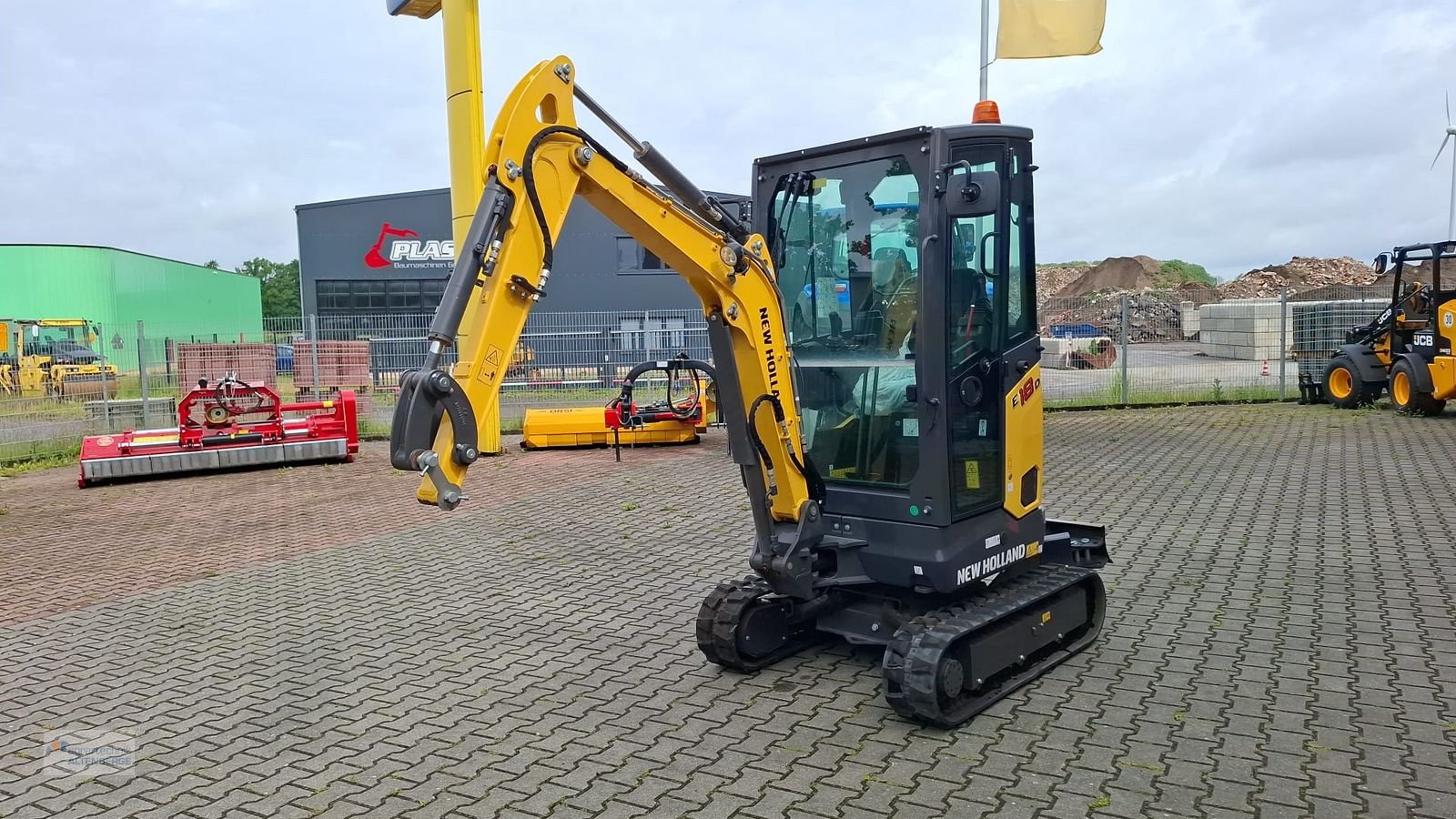 Minibagger του τύπου New Holland E18 D // Eurocomach, Neumaschine σε Altenberge (Φωτογραφία 8)