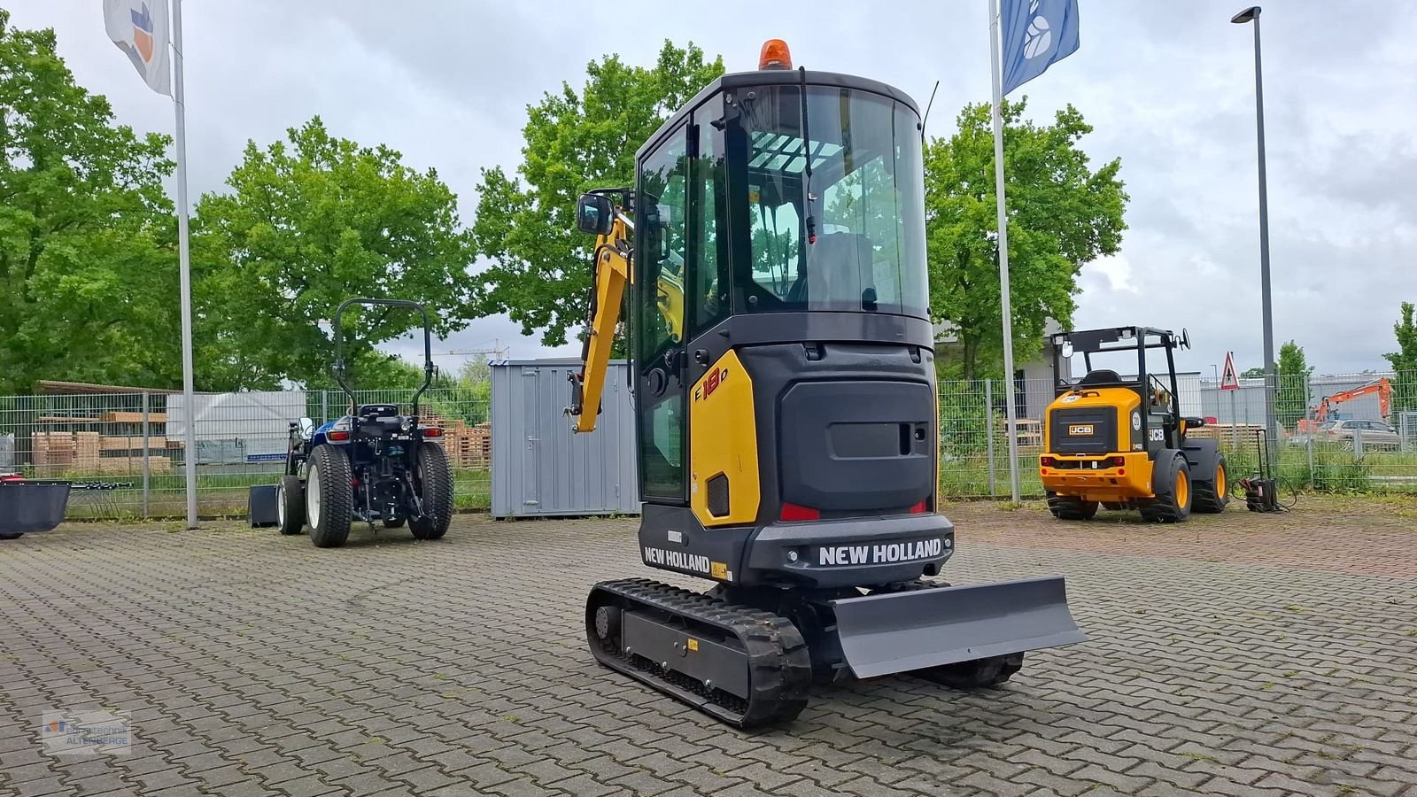 Minibagger του τύπου New Holland E18 D // Eurocomach, Neumaschine σε Altenberge (Φωτογραφία 3)