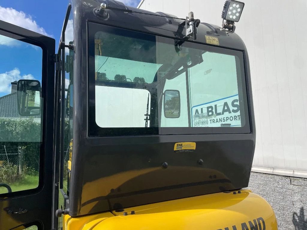 Minibagger Türe ait New Holland E18C graafmachine Yanmar met 670 uur nieuwstaat! met Sloopsortee, Gebrauchtmaschine içinde Kwintsheul (resim 4)