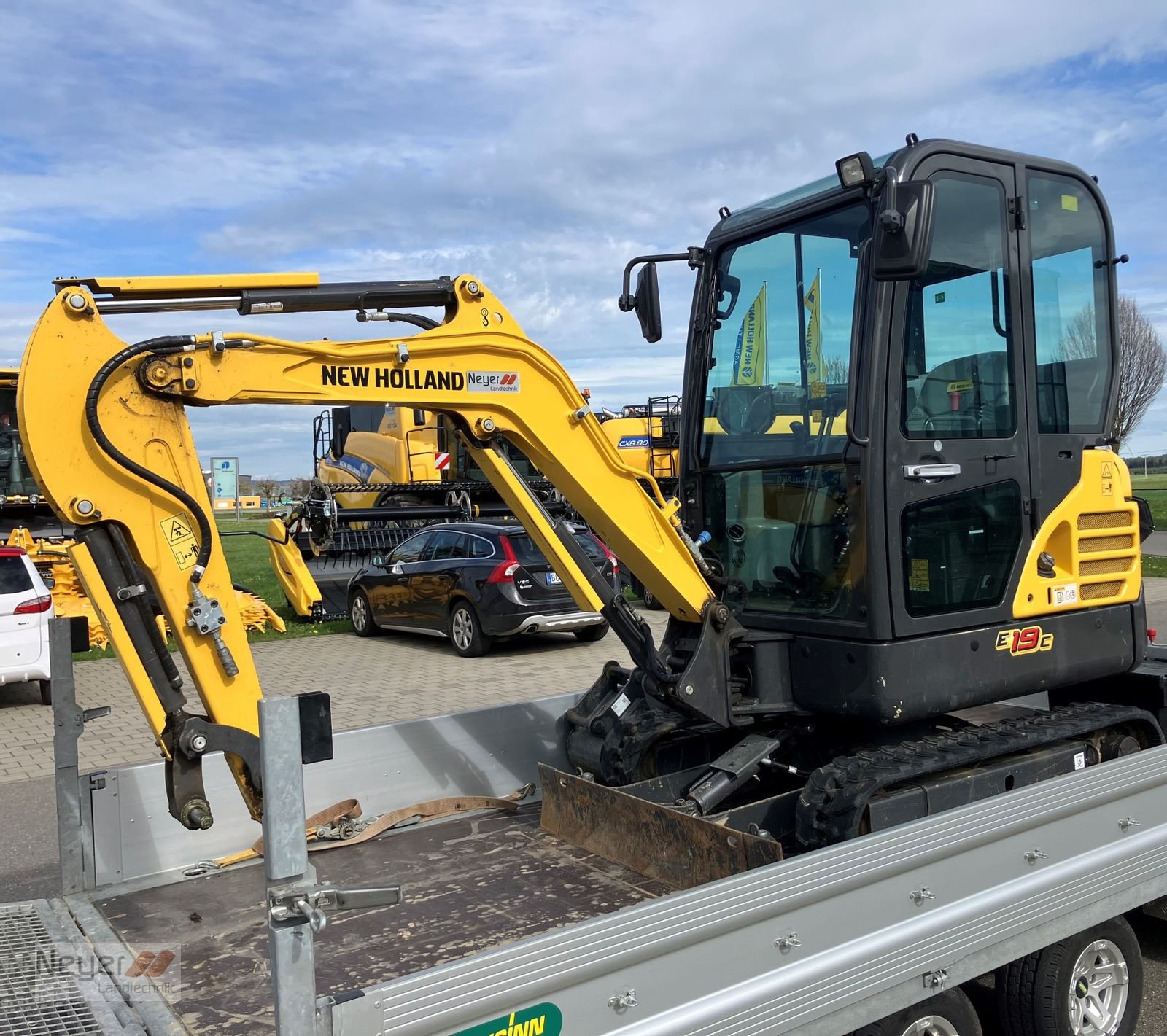 Minibagger del tipo New Holland E19C, Gebrauchtmaschine en Bad Waldsee Mennisweiler (Imagen 3)