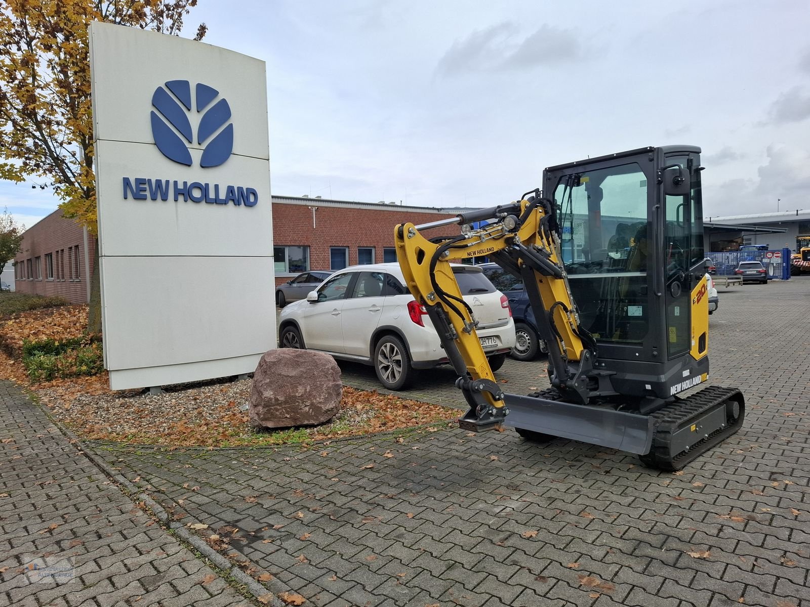 Minibagger typu New Holland E20D Kabine / Eurocomach, Neumaschine v Altenberge (Obrázek 3)