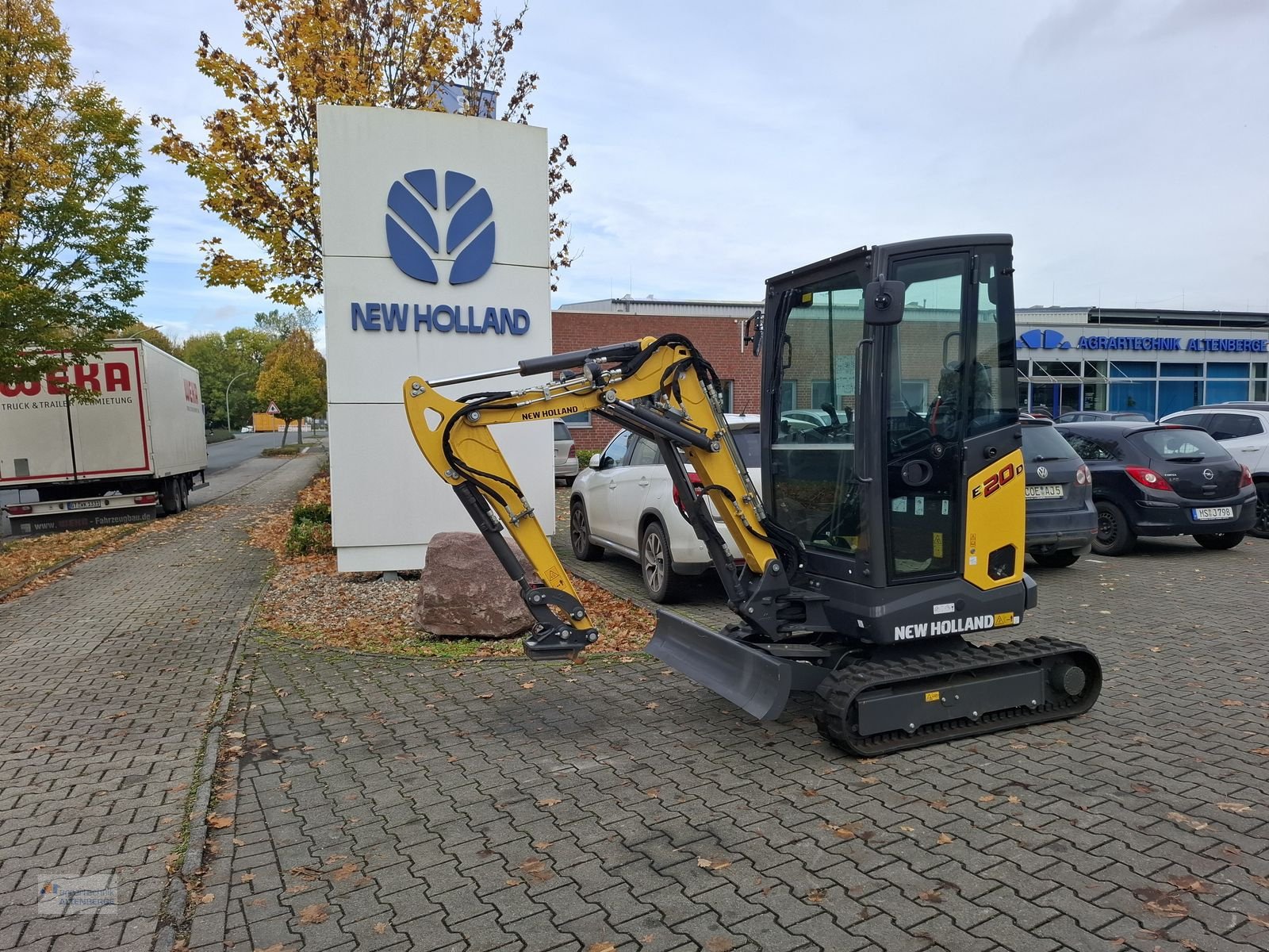 Minibagger typu New Holland E20D Kabine / Eurocomach, Neumaschine v Altenberge (Obrázek 2)