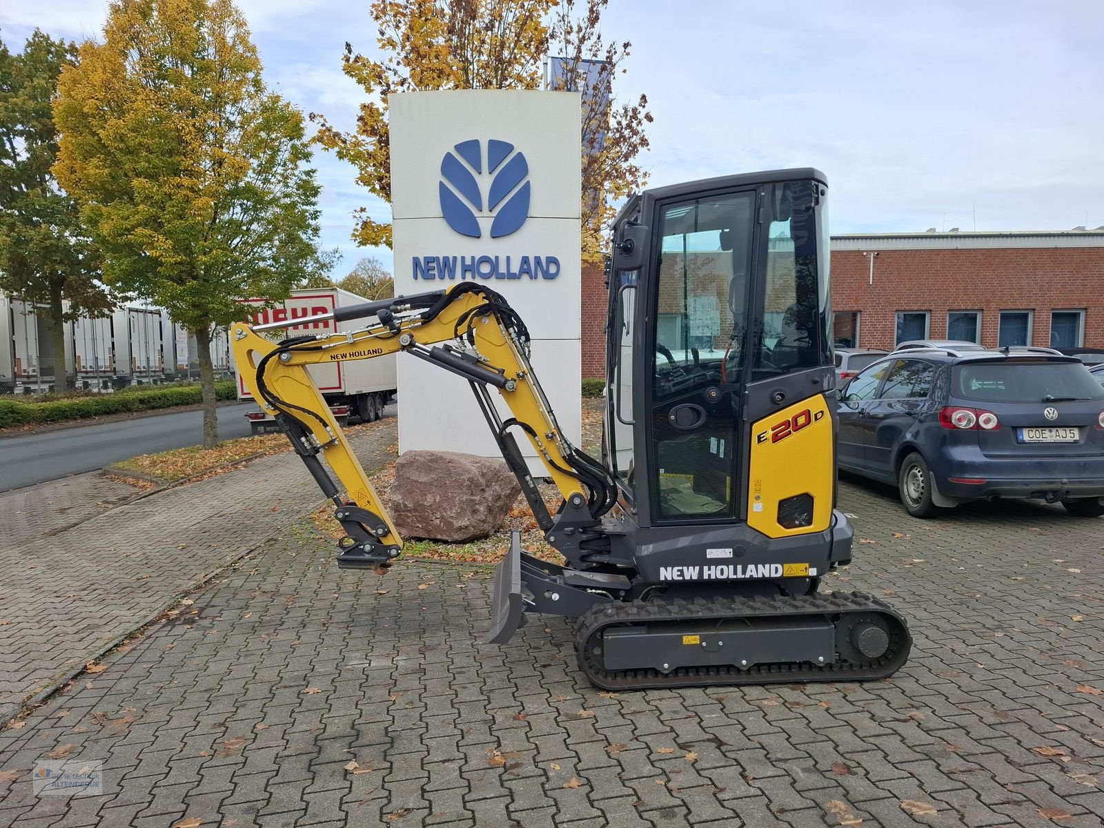 Minibagger typu New Holland E20D Kabine / Eurocomach, Neumaschine v Altenberge (Obrázek 1)